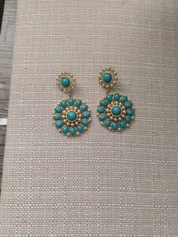 Turquoise Chandelier Earrings 