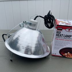 Brand New Heat Lamp And Bulb