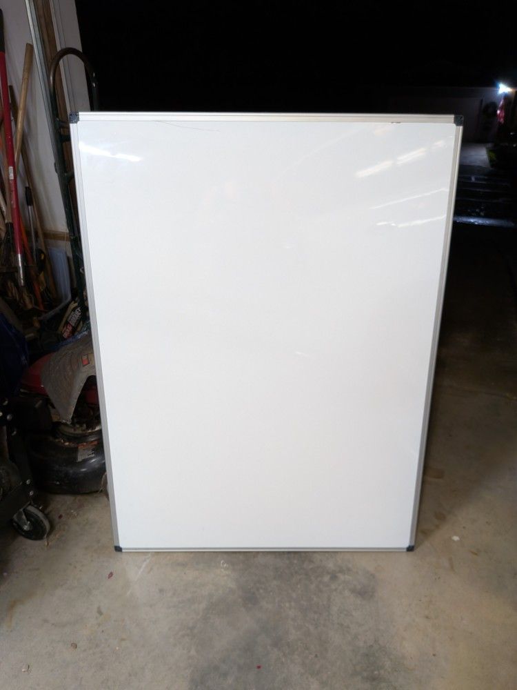Magnetic White Board  36" By 48"