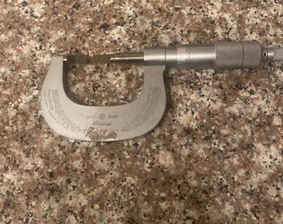 Mitutoyo 1” Blade Micrometer