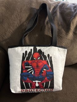 Spider-Man, tote bag/Handmade‼️