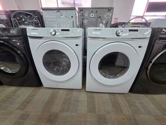 Samsung Front Load Washer and Dryer Set