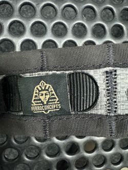 Based on the photos, it looks like you have a Ferro Concepts Bison Belt (black) with a Safariland