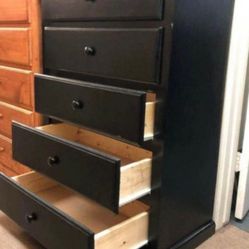5 Drawer Pinewood Dresser /cómoda Pino 5 Cajones