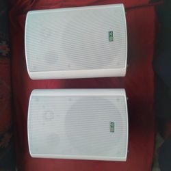 Seismic Audio Indoor/Outdoor Speakers Pair