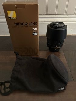 Nikon AF-S DX 55-200mm f/4-5.6G VR Lens