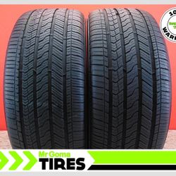 2 BRIDGESTONE ALENZA SPORT A/S RFT RSC XL  285/45R21 USED TIRES 8.6/32 TREAD 113H *