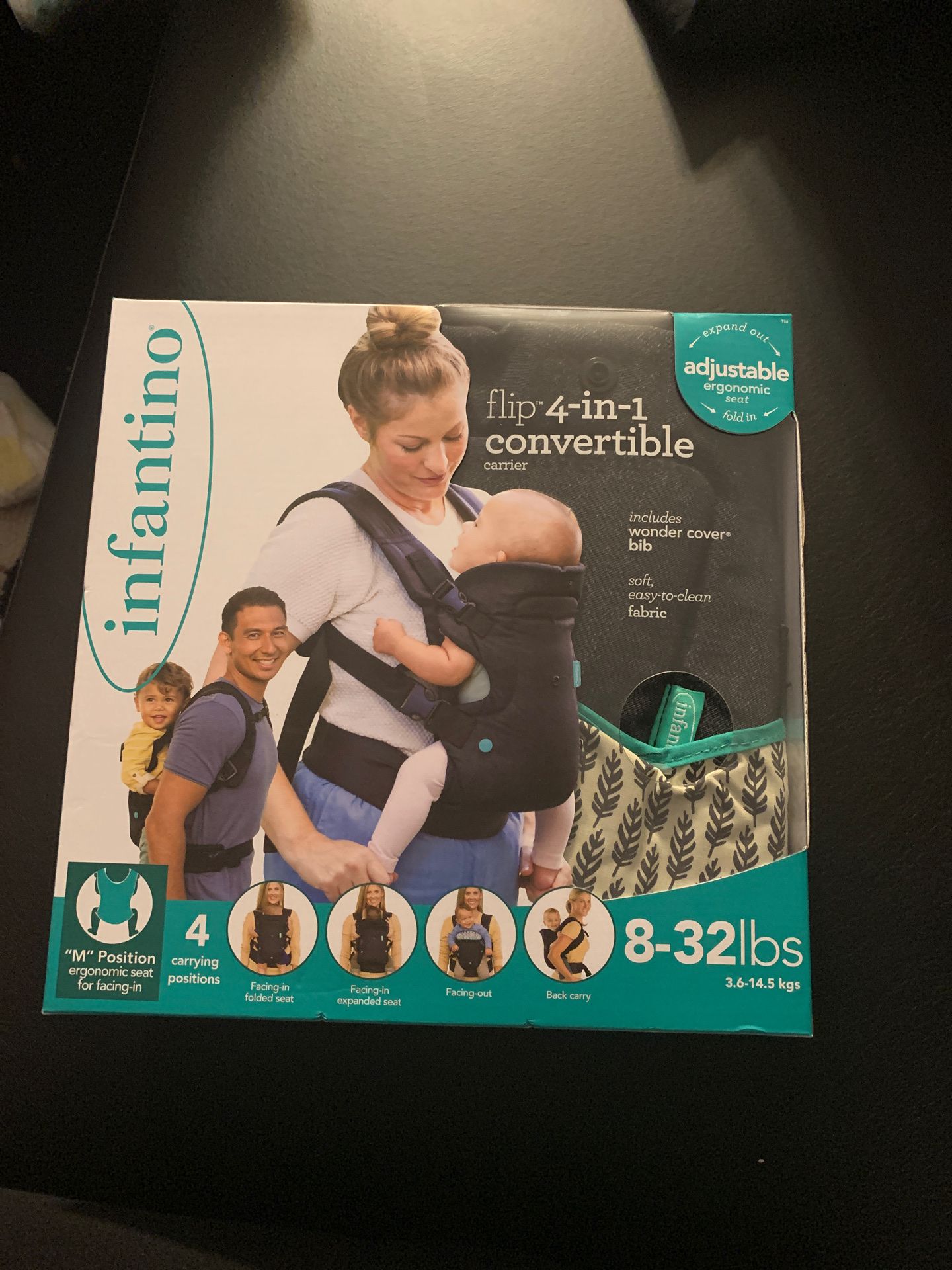 ** Brand New** Infantino 4-in-1 convertible baby carrier