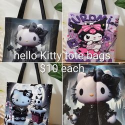 Hello Kitty tote bags $10 each