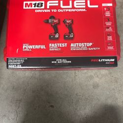 Milwaukee M18 fuel  Drills