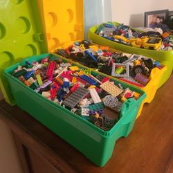 Misc LEGO's - 3 Buckets - 15 lbs - Only $40!