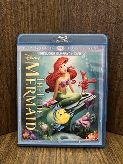 Disney’s The Little Mermaid (Blu-ray/DVD, 2013, 2-Disc Set, Diamond Edition)