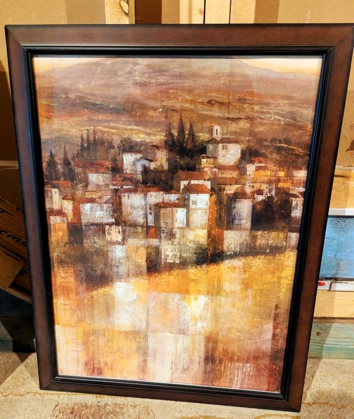 "Azienda" Michael Longo High Quality Art Poster Print