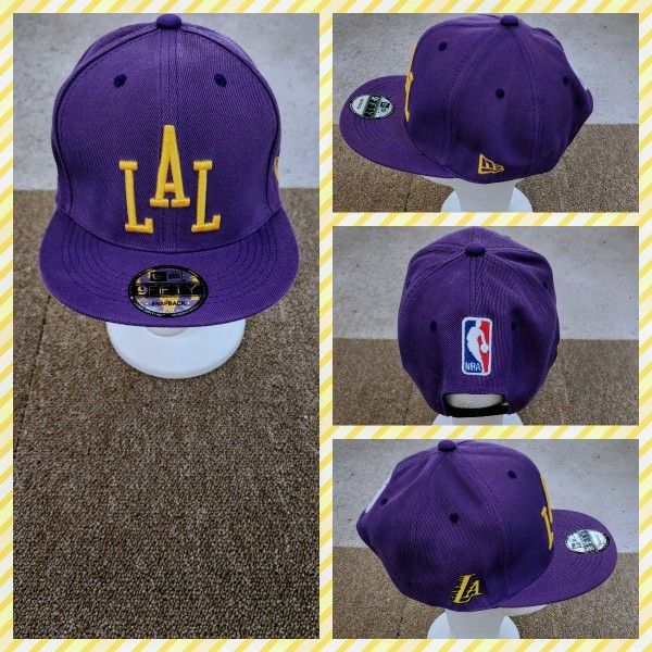 LOS ANGELES LAKERS NBA BASKETBALL 🏀 SNAPBACK HAT.