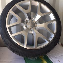 24 inch Chevy wheels