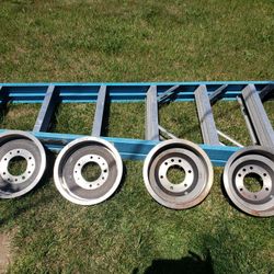 (4) Brand New 6 Lug Chevy Pickup Brake Drums