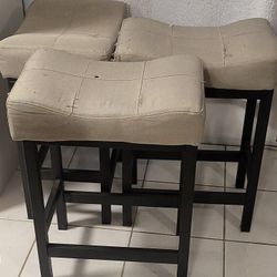 25" Bar Stools. Three for $15.