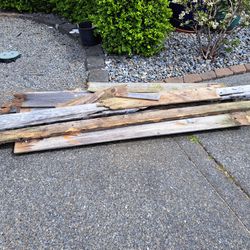 Free Old Cedar Fence Boards
