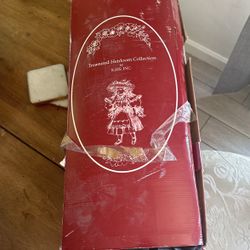 Kaitlyn & Teddy Porcelain Doll