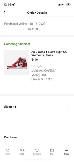 Jordan 1 Varsity Red