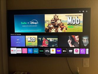 LG 50" 4K UHD Smart TV UN7300 – Great Condition