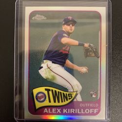 2 Topps Series 2 Chrome Rookie 1965 Redux Baseball Cards