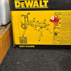 DeWalt Universal Table Saw Stand.  DW7440RS