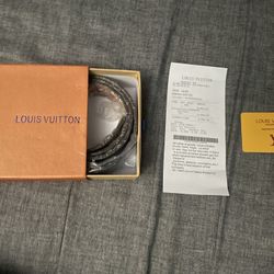 Brown Louis Vuitton Belt 