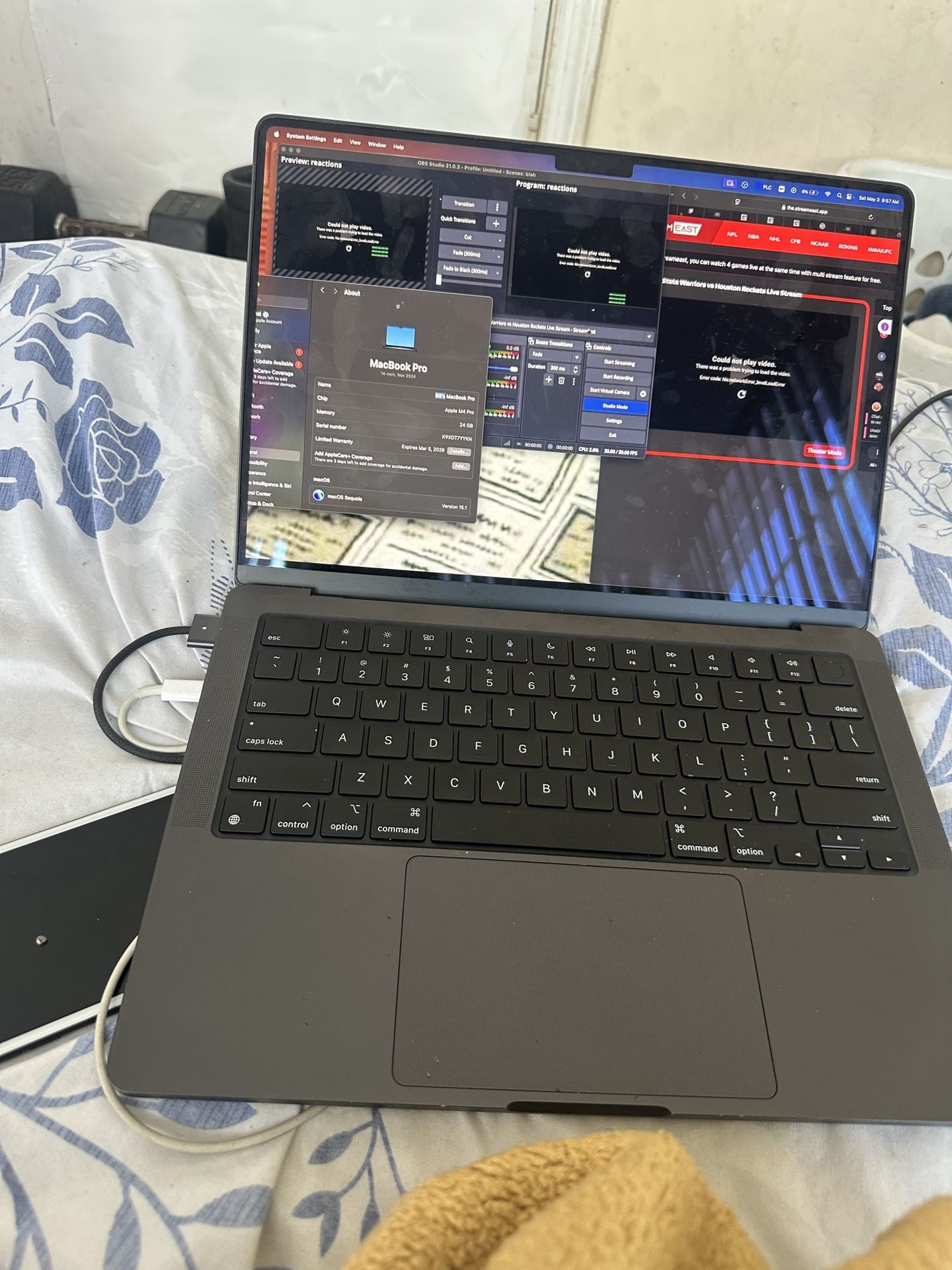 Macbook M4 Chip 14in