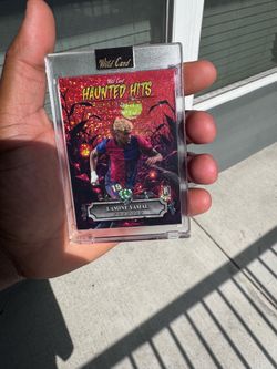 🔥 Lamine Yamal 2/2 Wild Card Haunted Hits Monster Hunt Red Holo SSP One of Two!