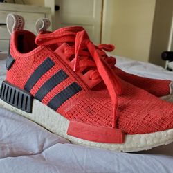 Adidas Nmd Red Size 9