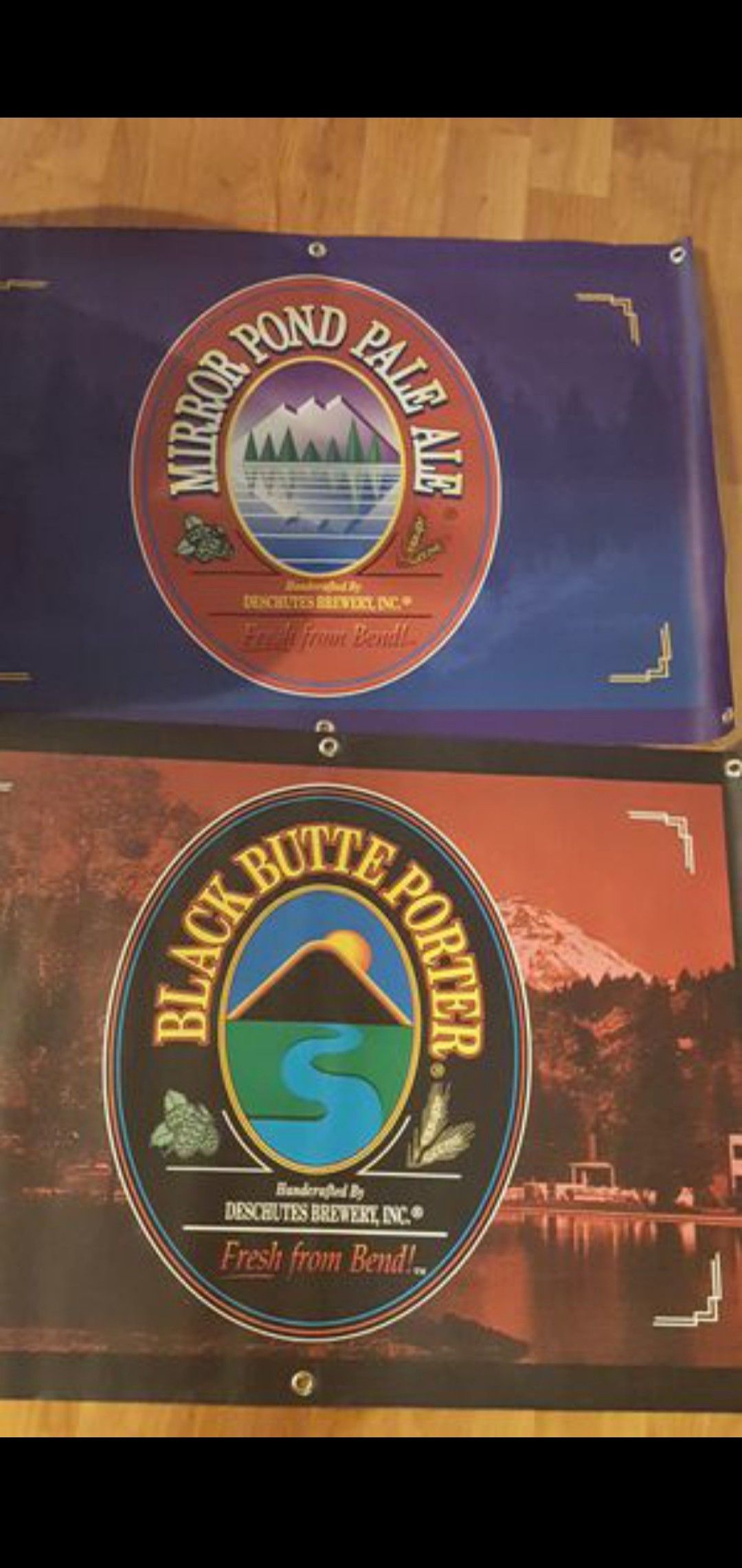 Vinyl Deschutes Brewery Signs