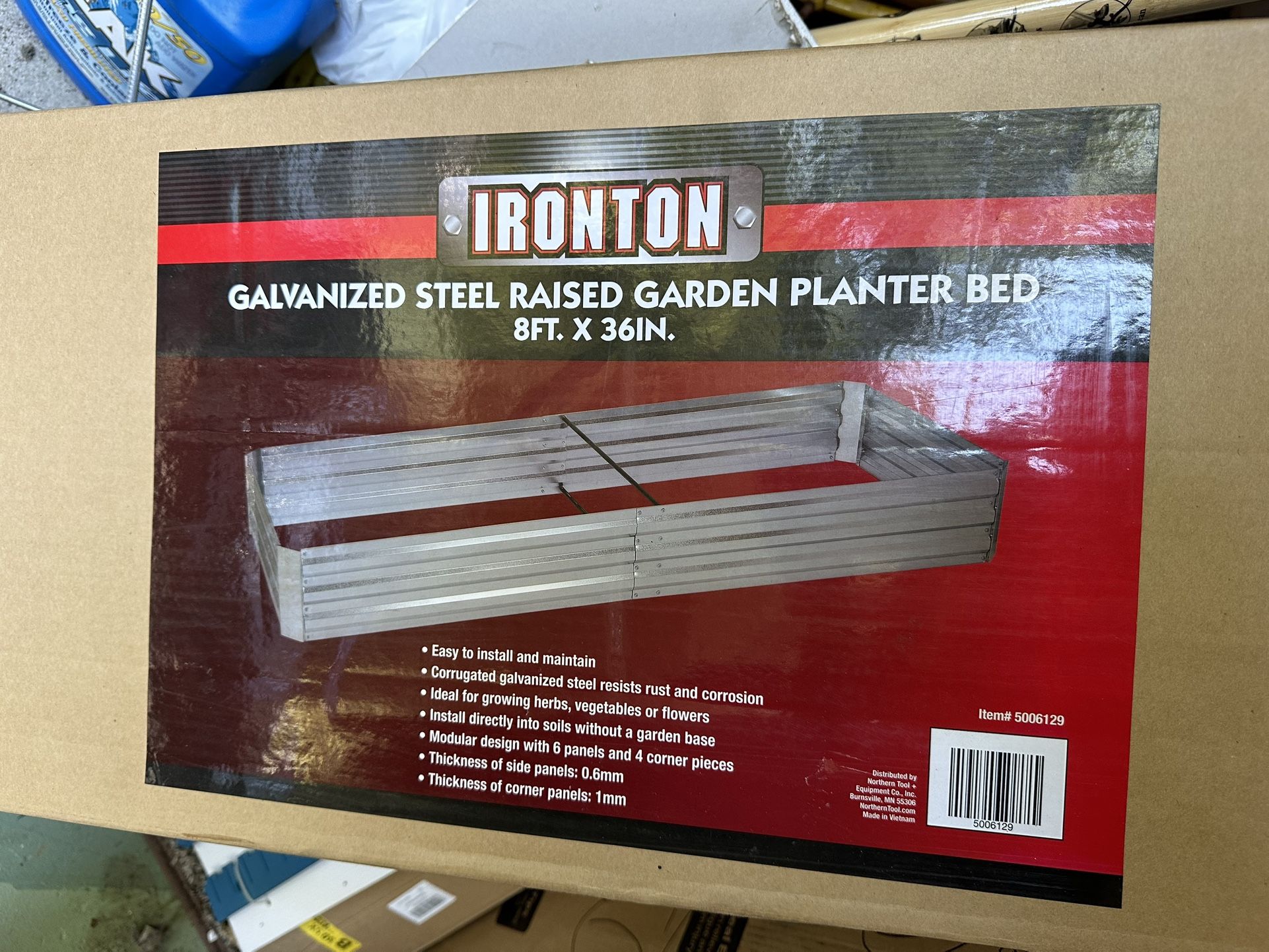 Ironton Steel Garden Planter