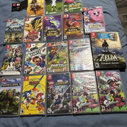 Games For Nintendo Switch. Prices On The Description