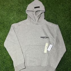 Dark Oat Essentials Hoodie