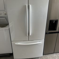 White Samsung Refrigerator