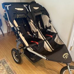 Original Bob Revolution double jogging stroller 