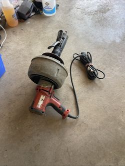 Ridgid K-45 Drain Clining