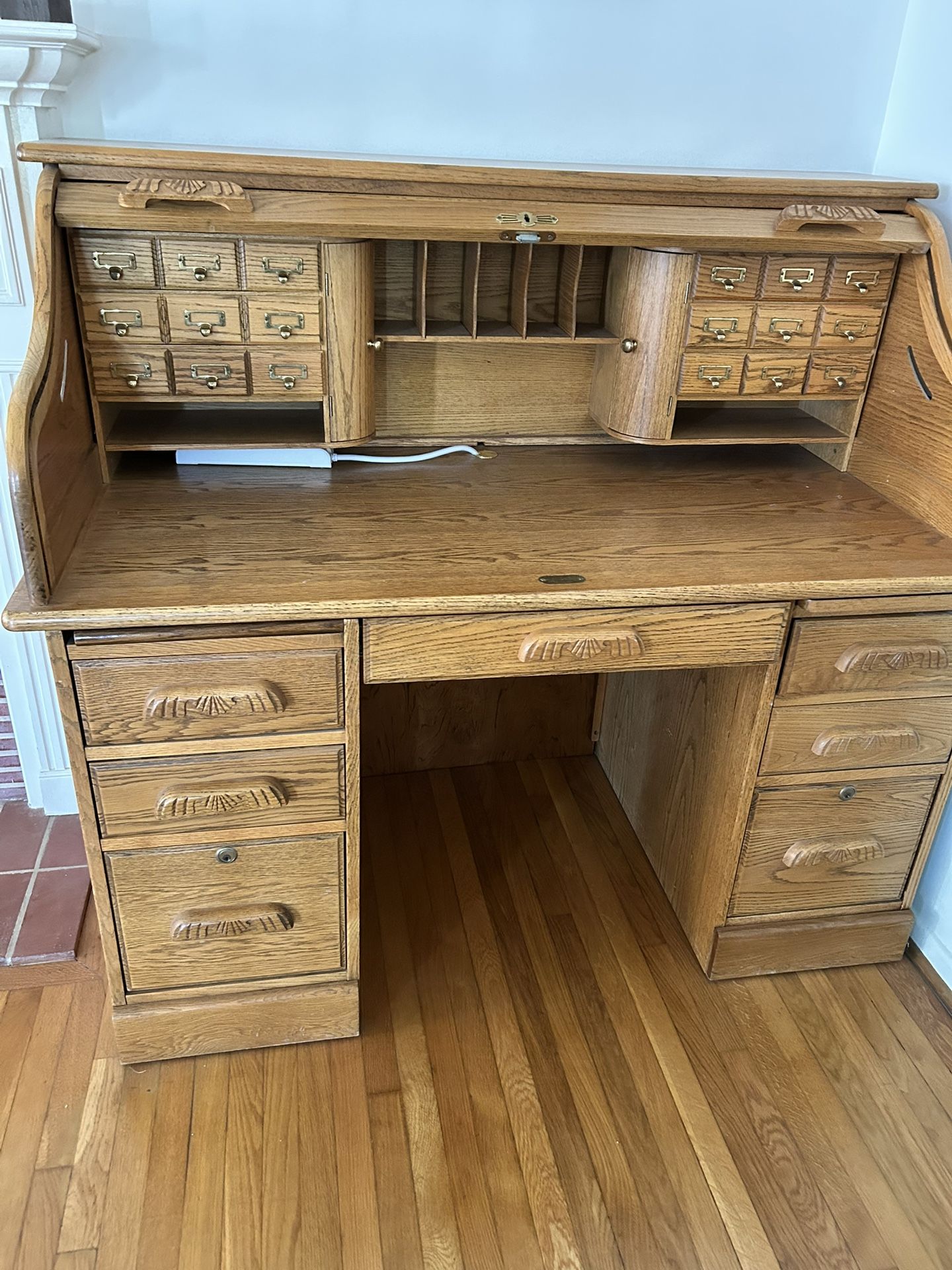 Roll top Secretary Desk