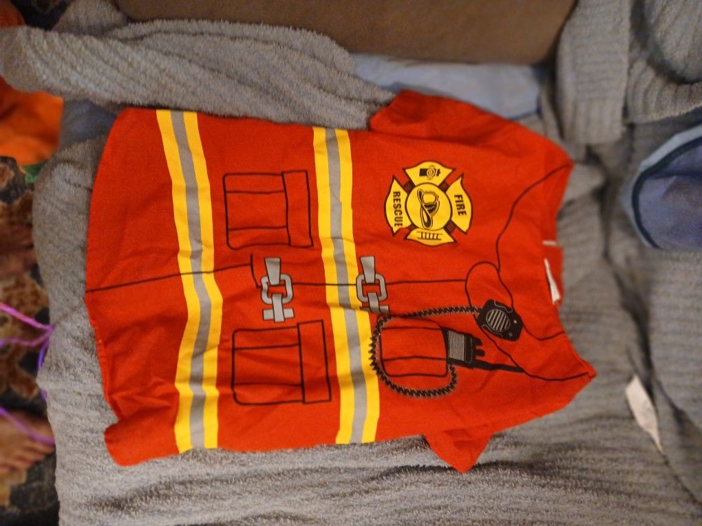 Dog Fireman Costume