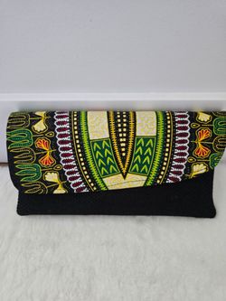 Handmade clutch from Ethiopia