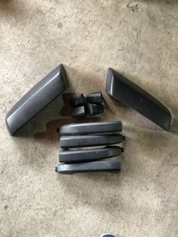OEM GM black mirror caps and door handles