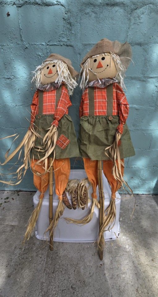 Scarecrow + Faux Corn