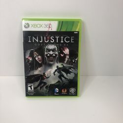 Injustice Gods Amongst Us Microsoft Xbox 360 Video Game