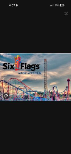 6 Flag Tickets