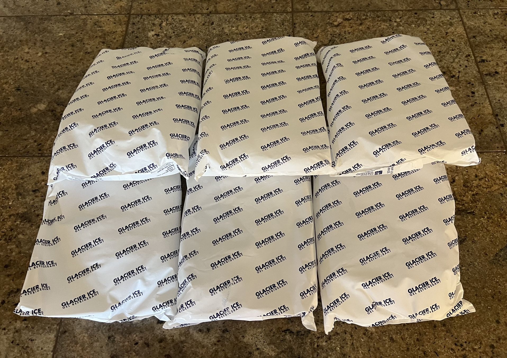 FREE 6 Large Ice Packs