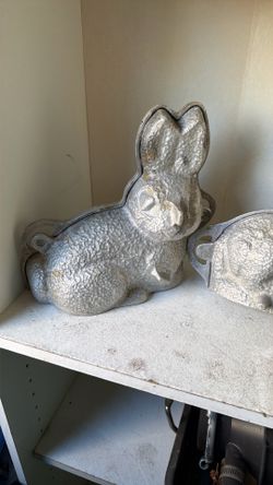 Vintage cake moulds