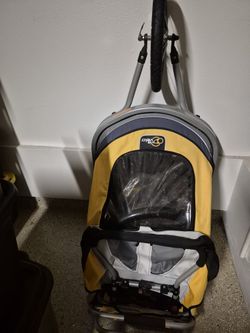 Jogging Stroller And Bike Trailer