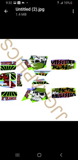 Yamaha banshee graphic kit