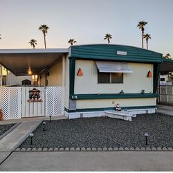 Single wide mobile home for sale